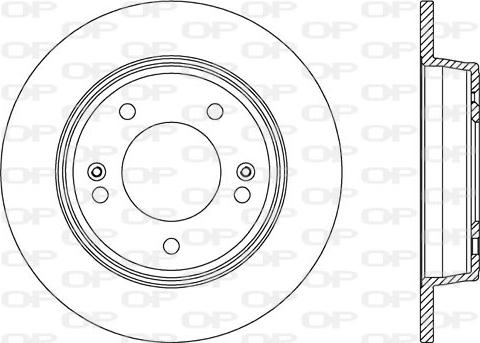 Open Parts BDA2604.10 - Discofreno autozon.pro