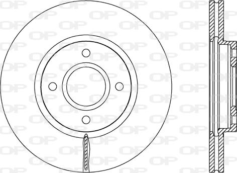 Open Parts BDA2688.20 - Discofreno autozon.pro