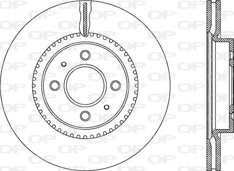 Open Parts BDA2639.20 - Discofreno autozon.pro