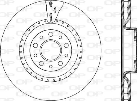 Open Parts BDA2634.20 - Discofreno autozon.pro