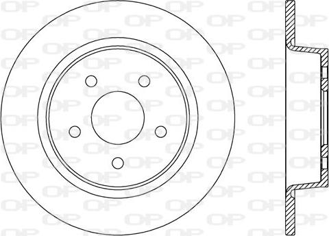 Open Parts BDA2635.10 - Discofreno autozon.pro