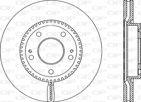 Open Parts BDA2069.20 - Discofreno autozon.pro