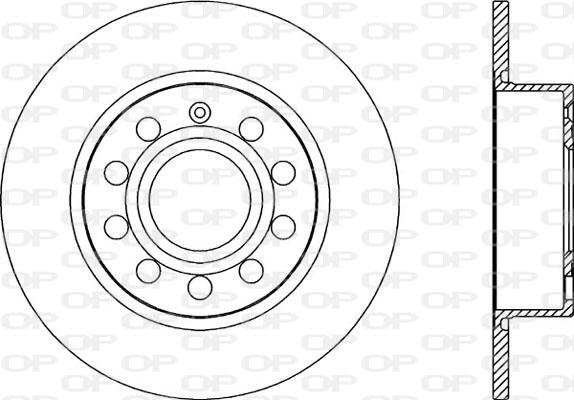 Open Parts BDA2028.10 - Discofreno autozon.pro