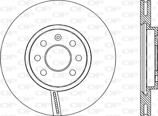 Open Parts BDA2074.20 - Discofreno autozon.pro