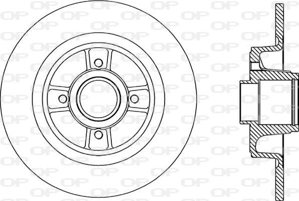 Open Parts BDA2166.10 - Discofreno autozon.pro