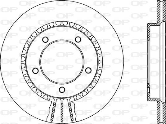 BENDIX 561505 B - Discofreno autozon.pro