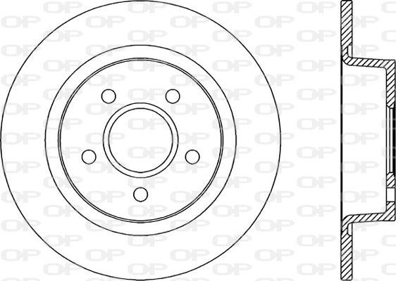 Open Parts BDA2170.10 - Discofreno autozon.pro