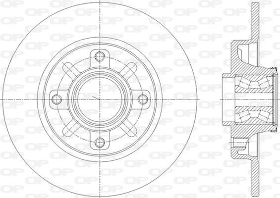 Open Parts BDA2841.30 - Discofreno autozon.pro