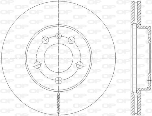 Open Parts BDA2848.20 - Discofreno autozon.pro