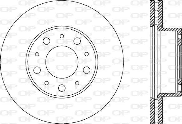 Open Parts BDA2801.20 - Discofreno autozon.pro