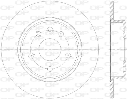 Open Parts BDA2815.10 - Discofreno autozon.pro