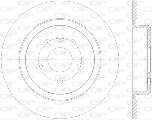 Open Parts BDA2816.10 - Discofreno autozon.pro