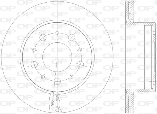 Open Parts BDA2818.20 - Discofreno autozon.pro