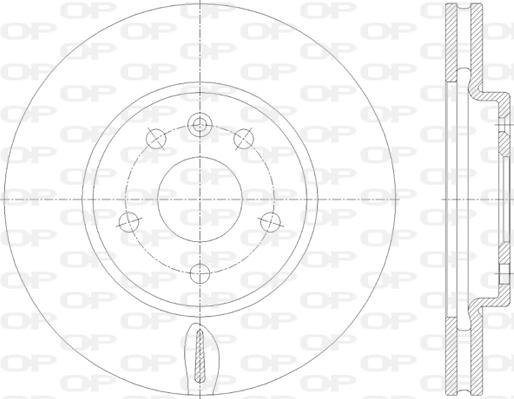 Open Parts BDA2813.20 - Discofreno autozon.pro