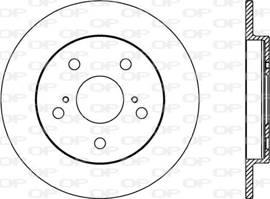 Open Parts BDA2397.10 - Discofreno autozon.pro