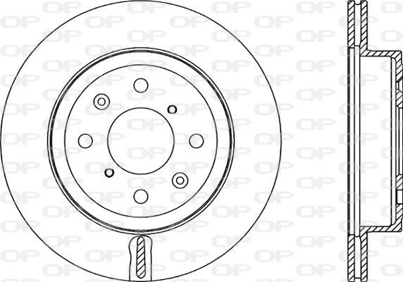 Open Parts BDA2353.20 - Discofreno autozon.pro