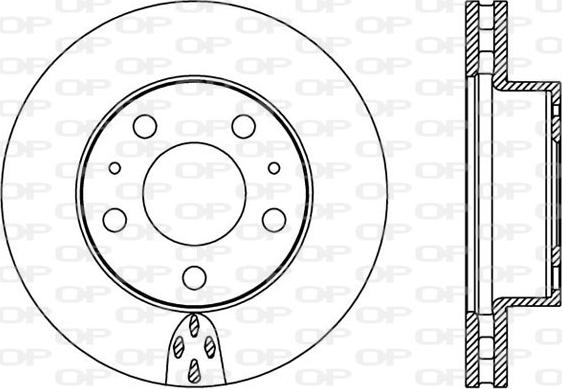 Open Parts BDA2366.20 - Discofreno autozon.pro