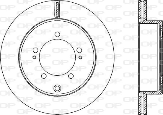 Open Parts BDA2360.20 - Discofreno autozon.pro