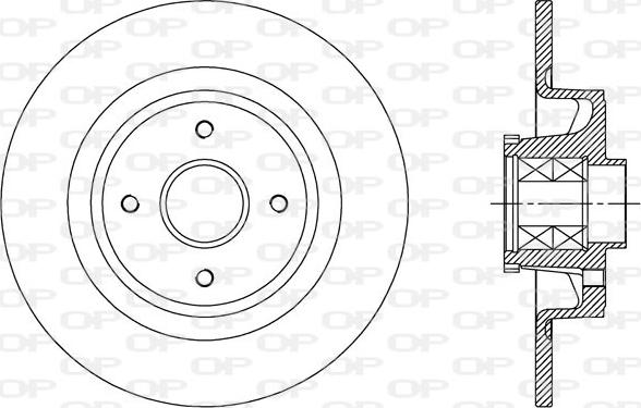 Open Parts BDA2363.10 - Discofreno autozon.pro