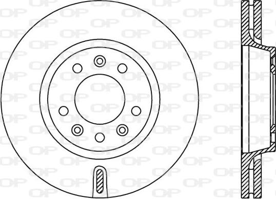 Open Parts BDA2381.20 - Discofreno autozon.pro