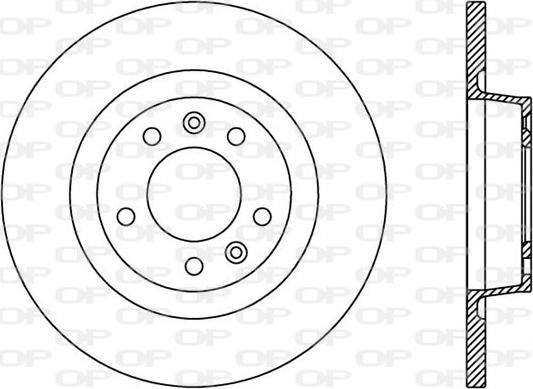 Open Parts BDA2382.10 - Discofreno autozon.pro