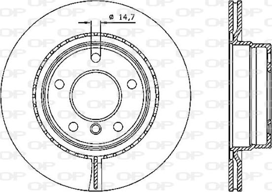 Open Parts BDA2334.20 - Discofreno autozon.pro