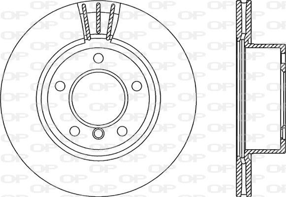 Open Parts BDA2329.20 - Discofreno autozon.pro