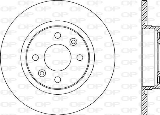 Open Parts BDA2322.10 - Discofreno autozon.pro