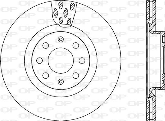 Open Parts BDA2259.20 - Discofreno autozon.pro