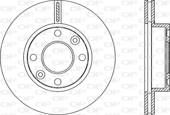 Open Parts BDA2250.20 - Discofreno autozon.pro