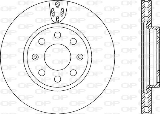 Open Parts BDA2258.20 - Discofreno autozon.pro