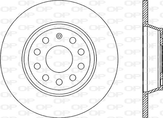 Open Parts BDR2263.10 - Discofreno autozon.pro