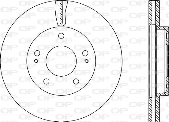 Open Parts BDA2205.20 - Discofreno autozon.pro