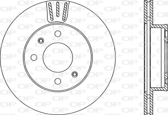 Open Parts BDA2223.20 - Discofreno autozon.pro