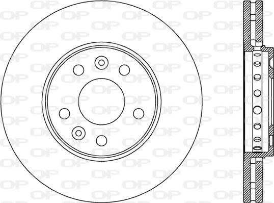 Open Parts BDA2798.20 - Discofreno autozon.pro