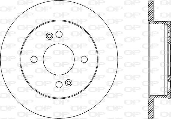 Open Parts BDA2792.10 - Discofreno autozon.pro