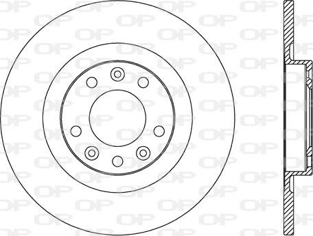 Open Parts BDA2741.10 - Discofreno autozon.pro