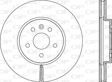 Open Parts BDA2716.20 - Discofreno autozon.pro