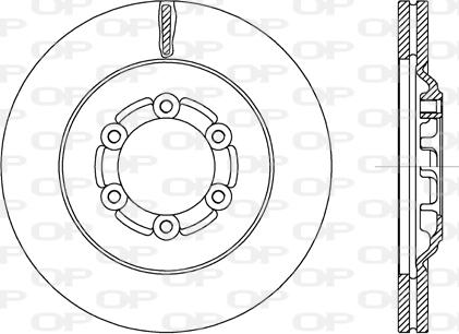 Open Parts BDA2711.20 - Discofreno autozon.pro