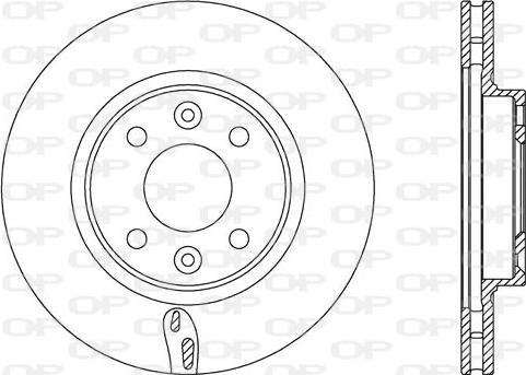 Open Parts BDA2717.20 - Discofreno autozon.pro