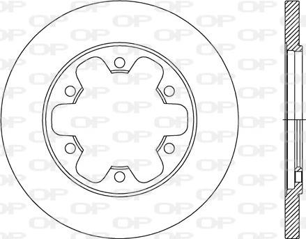 Open Parts BDA2732.10 - Discofreno autozon.pro