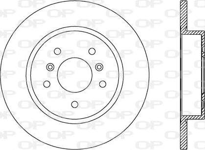 Open Parts BDA2726.10 - Discofreno autozon.pro