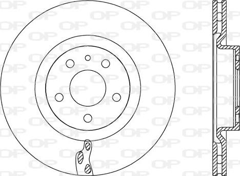 Open Parts BDA2720.20 - Discofreno autozon.pro