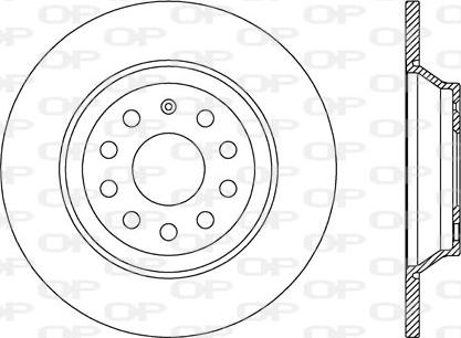 Open Parts BDA2721.10 - Discofreno autozon.pro