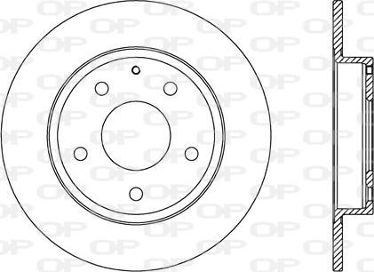 Open Parts BDA2728.10 - Discofreno autozon.pro