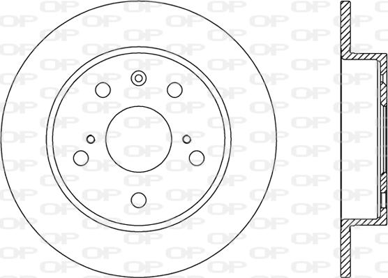 Open Parts BDA2773.10 - Discofreno autozon.pro