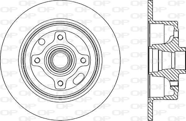 Open Parts BDR1413.10 - Discofreno autozon.pro