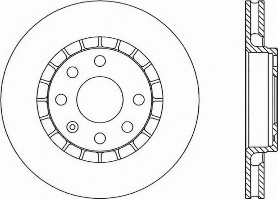 Open Parts BDR1412.20 - Discofreno autozon.pro