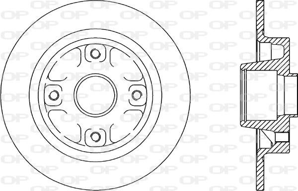 Open Parts BDR1607.10 - Discofreno autozon.pro