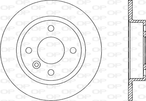 Open Parts BDR1610.10 - Discofreno autozon.pro